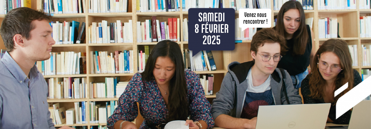 Visuel de La journée Portes ouvertes de l'ENSEGID samedi 8 février 2025 Visuel de La journée Portes ouvertes de l'ENSEGID samedi 8 février 2025