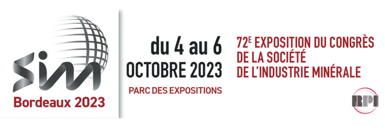 L'ENSEGID participera au 72ème Congrès de la Société de l'Industrie Minérale (SIM)
