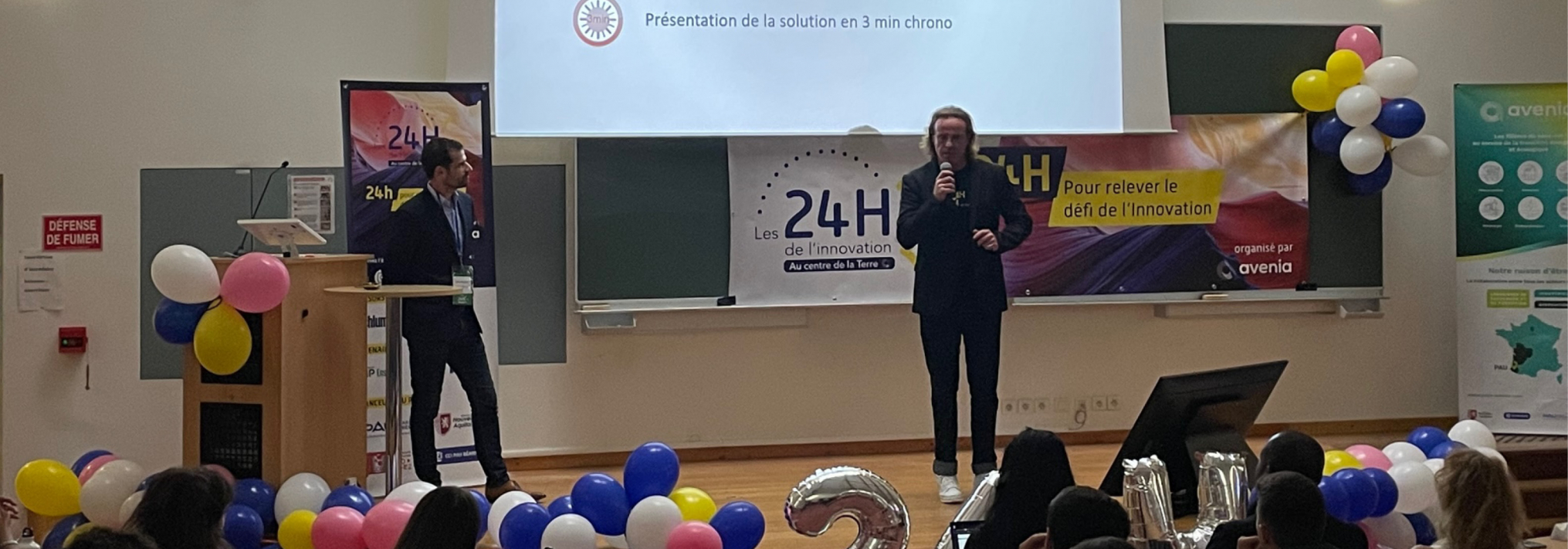 24h de l'innovation au centre de la Terre du Pole Avenia édition 2022