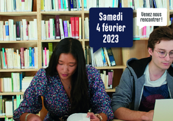 Visuel de La journée Portes ouvertes de l'ENSEGID samedi 4 février 2023